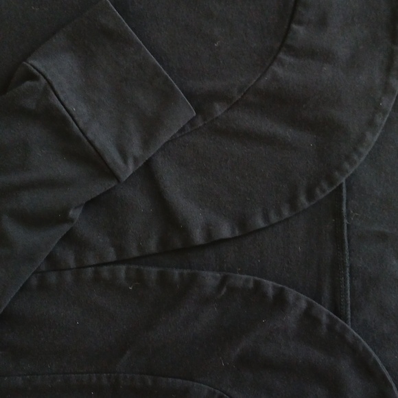 Danskin Size L Juniors Jet Black Cardigan - Picture 6 of 9